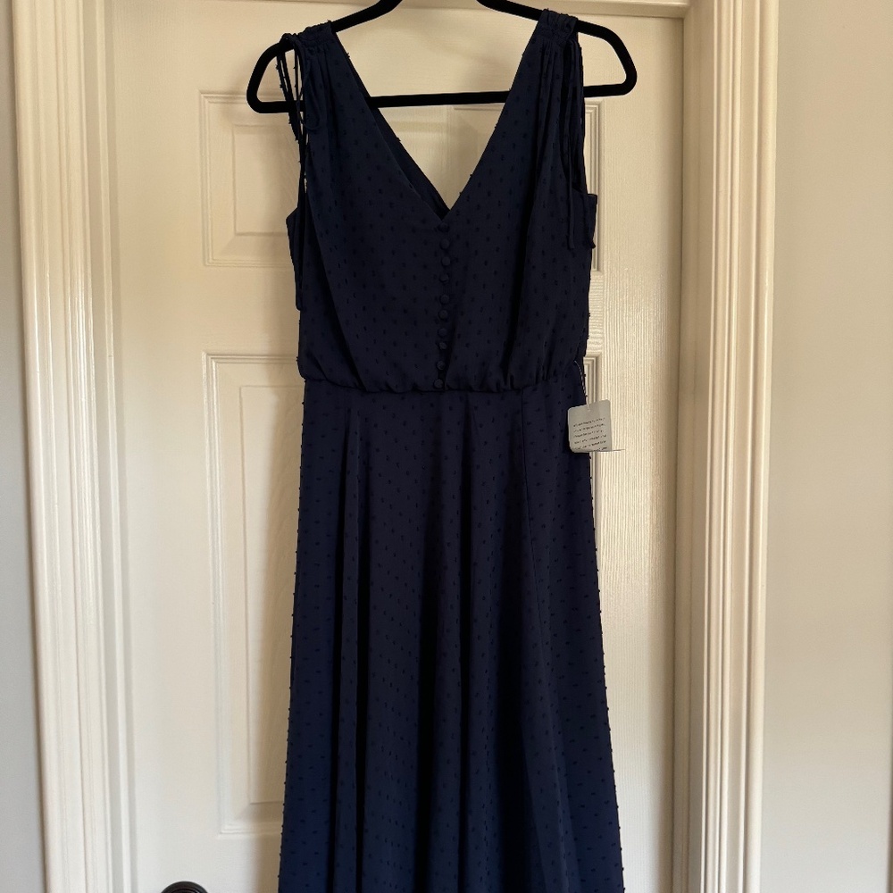 Gal Meets Glam Navy Blue dress Tags attached
